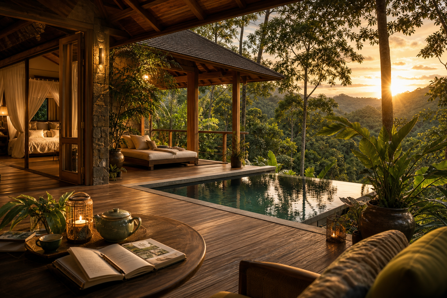 Private forest villa with plunge pool
